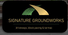 SIGNATURE GROUNDWORKS driveways, block paving & tarmac